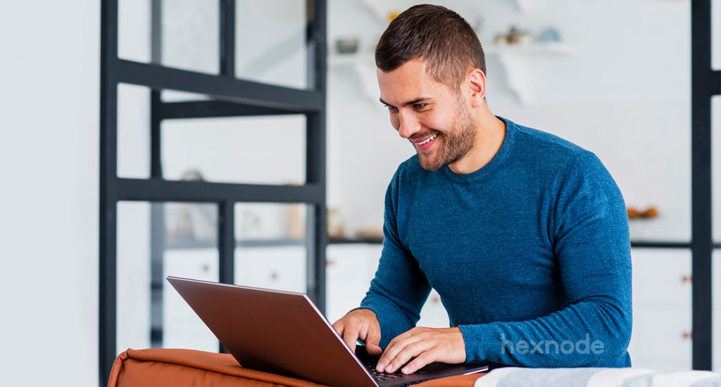 Hexnode helping remote work blog- cover